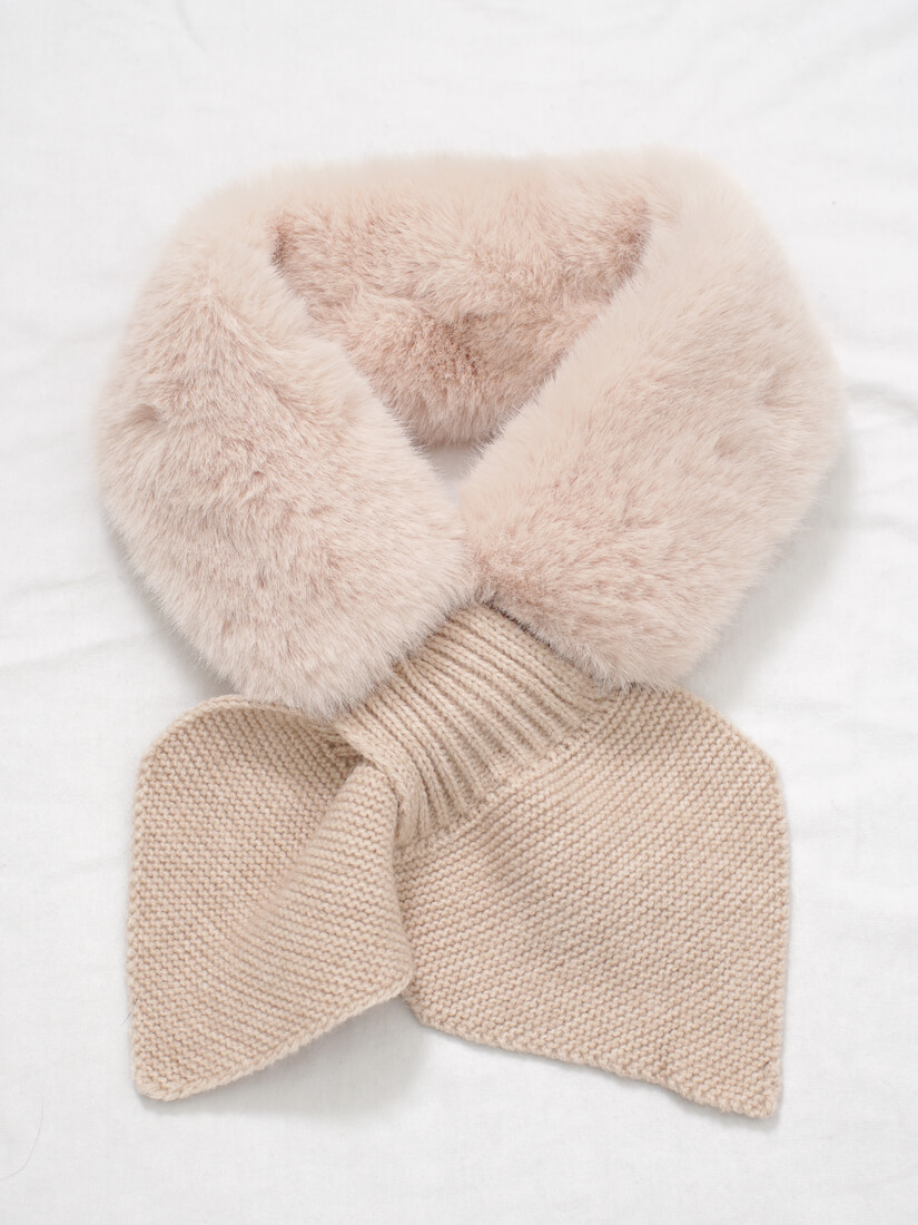 針織暖毛圍脖(5色)