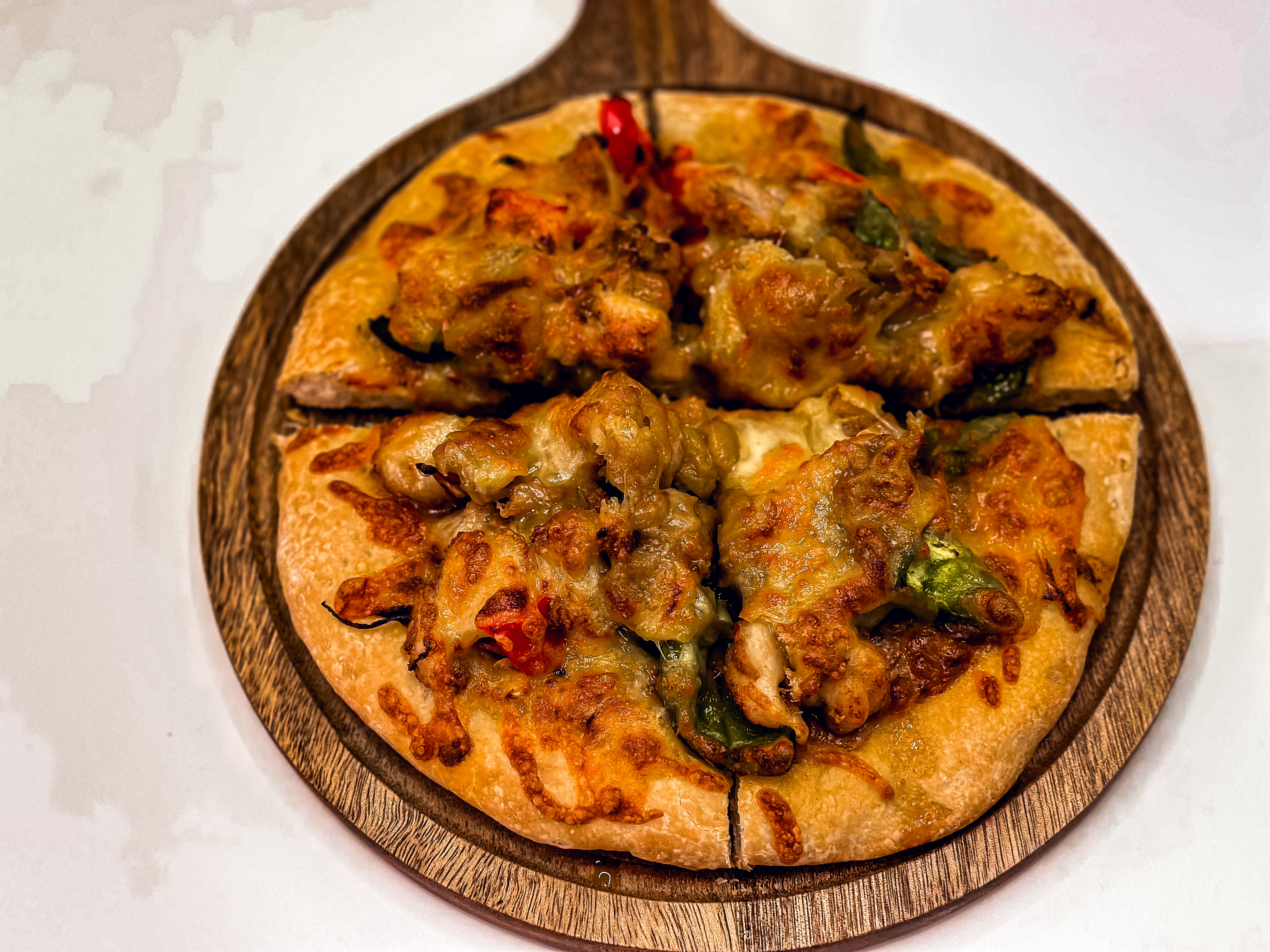 咖哩海鮮雜果烙餅批