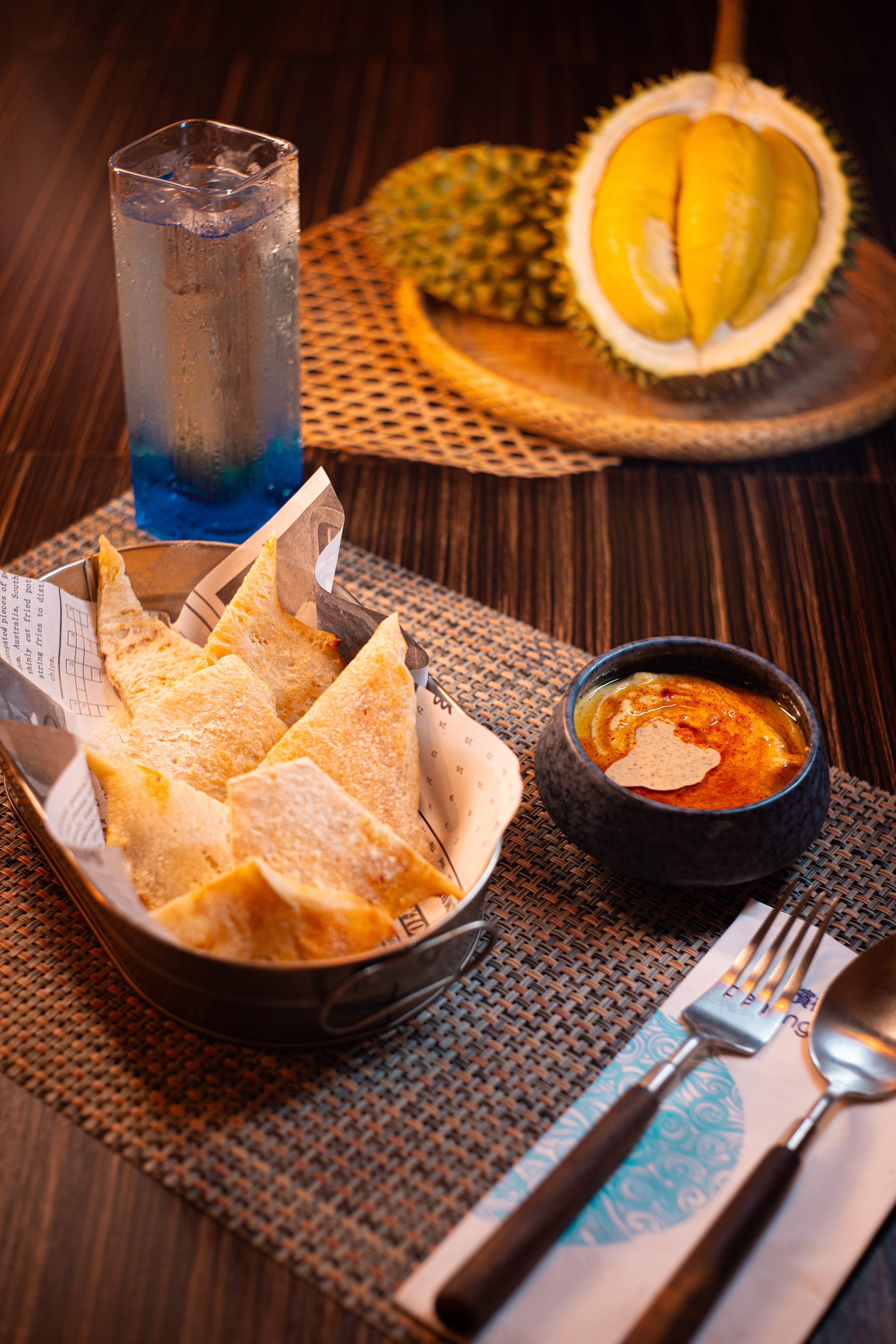 馬來烙餅配咖哩醬10件