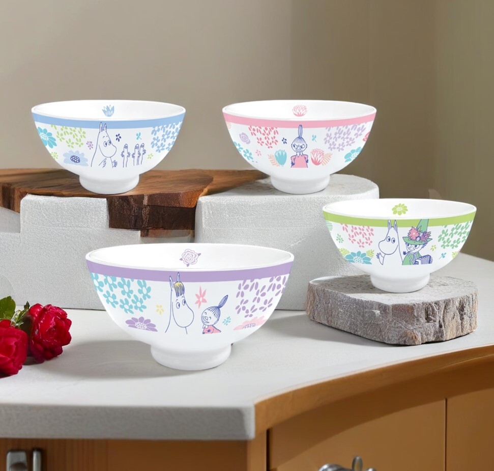 姆明一族- 4P陶瓷碗禮盒套裝