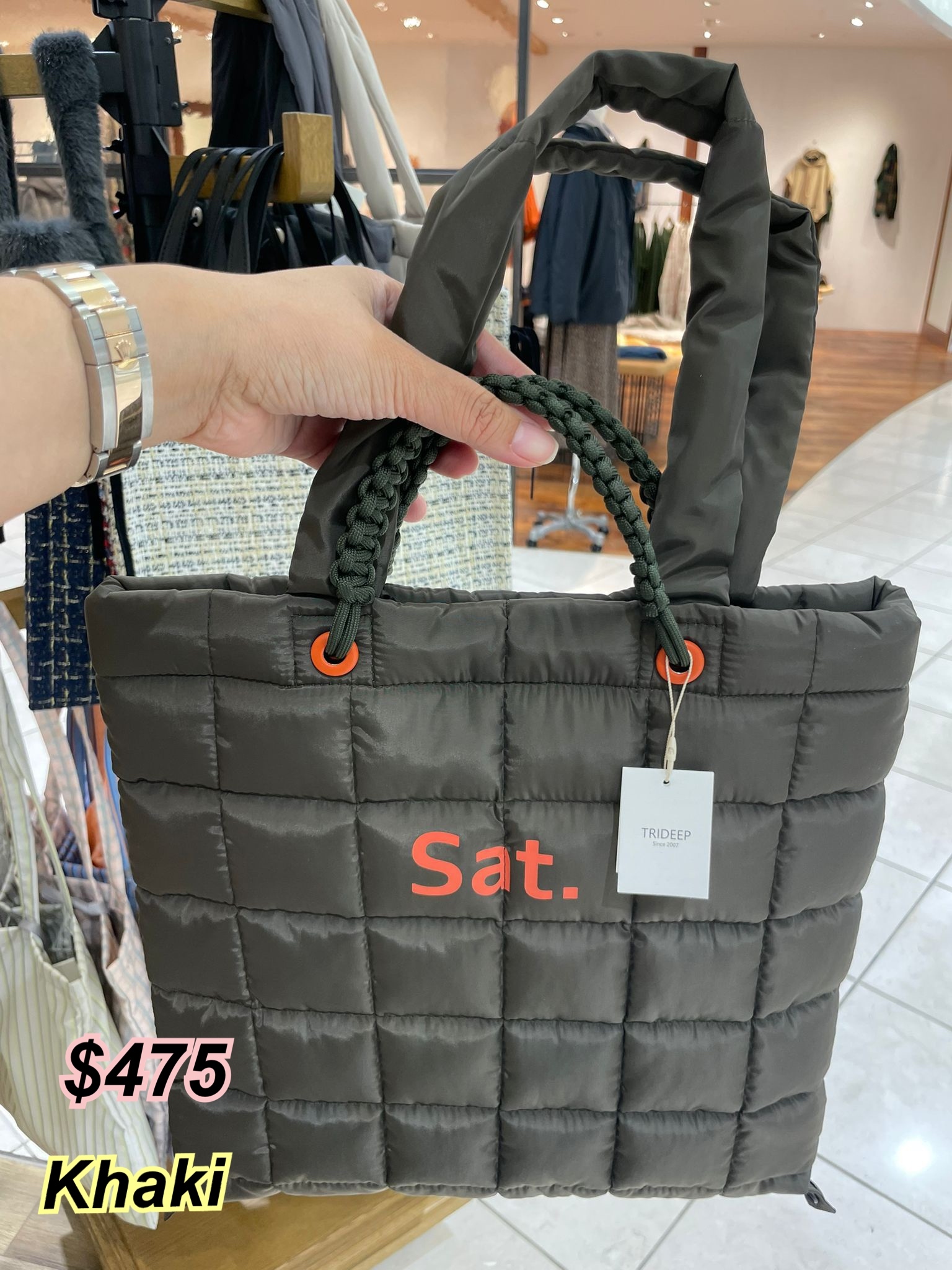 24/11 日本人氣Trideep 2 way tote bag /多色