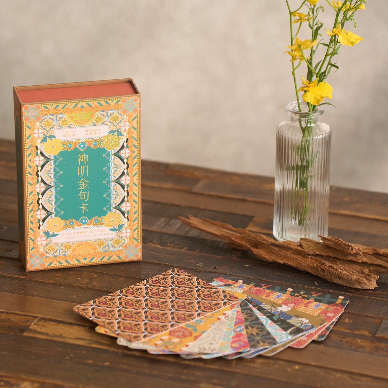 Blessing Oracle — 72 Life Tips from 12 Deities of Taiwan (6pcs)