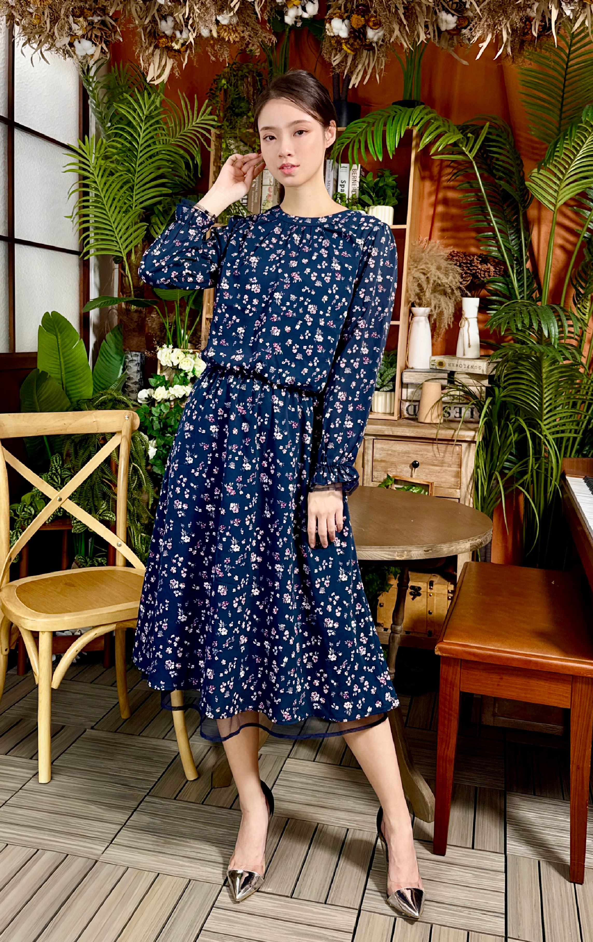 Patterned Dress OP0578