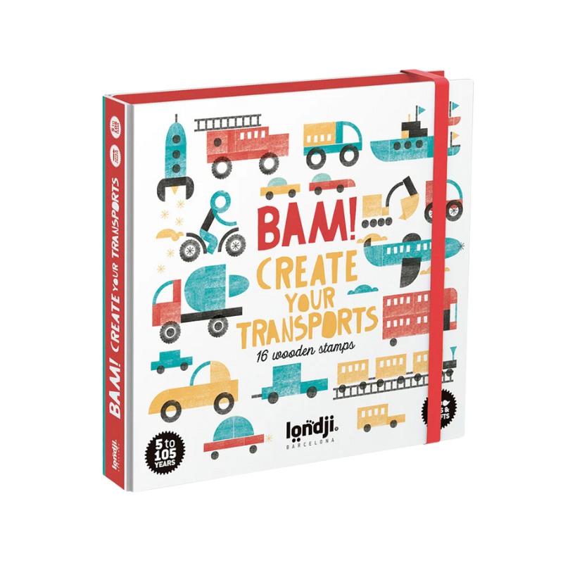 西班牙Londji 交通工具創作印章組