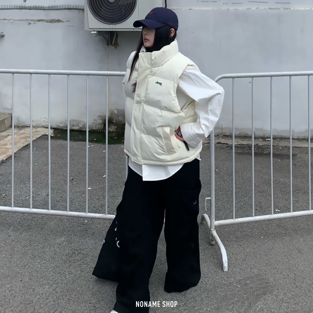 JEEP 基本款 LOGO 保暖 蓄熱 背心 六色 (男款)