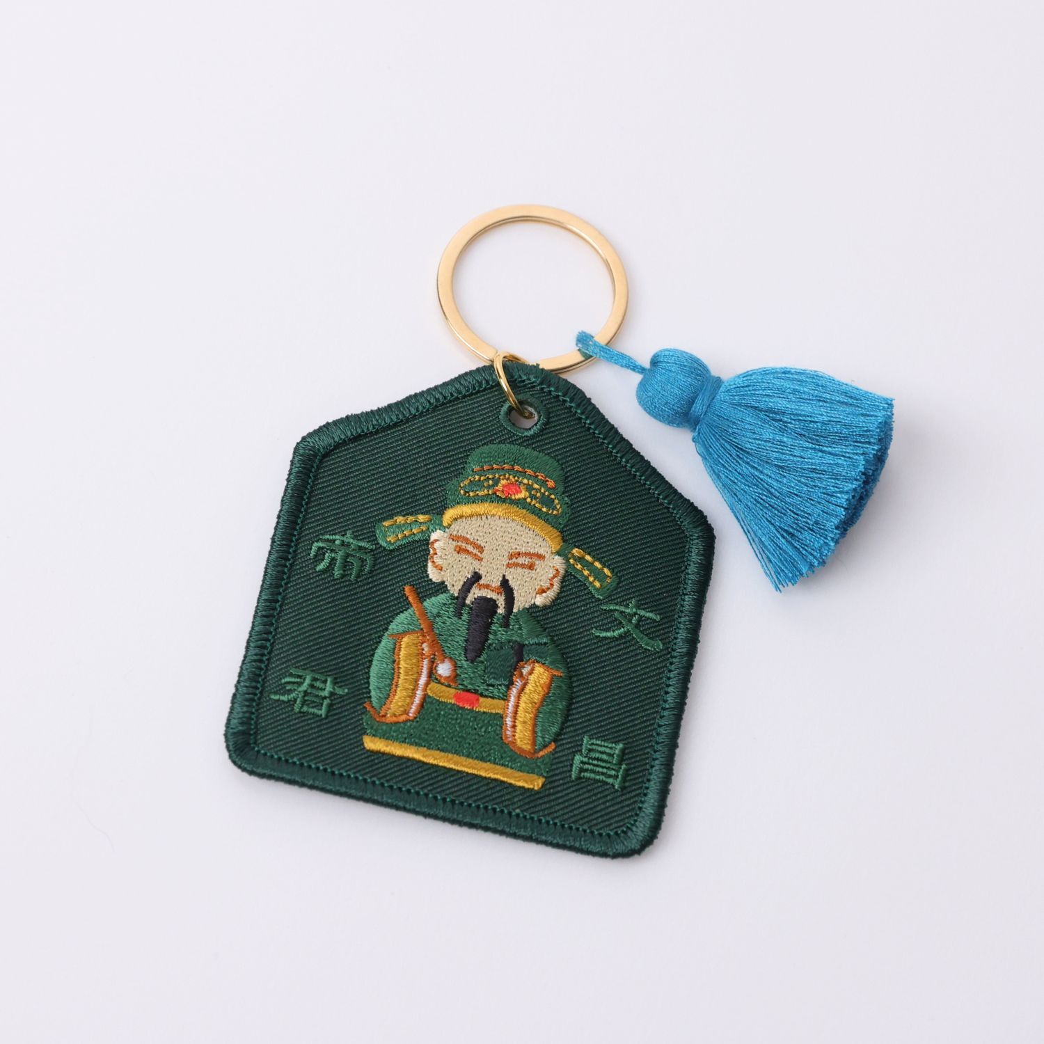 Embroidered Lucky Charm/Gods of Taiwan/God of Literature and Exams