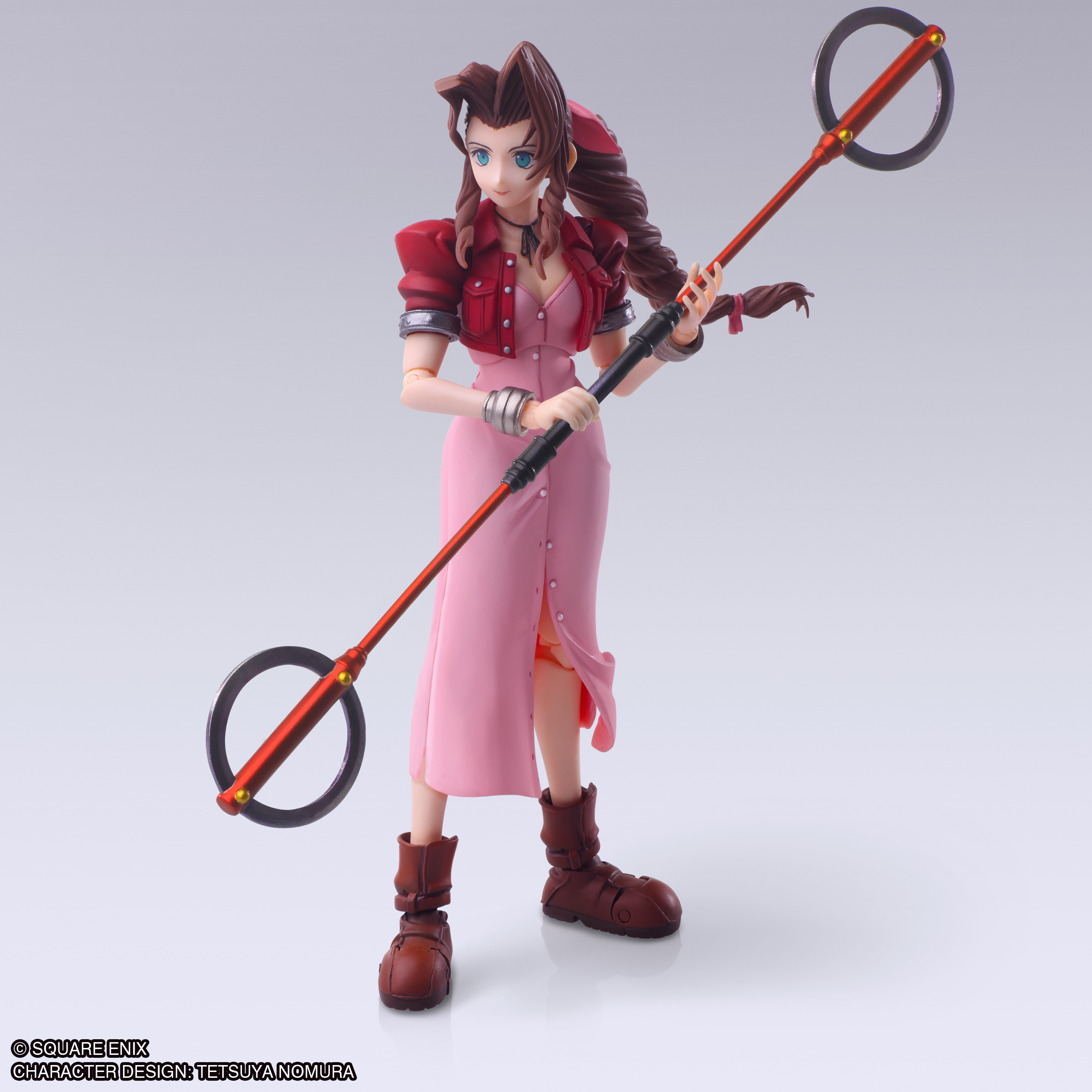 「ACG.GO」「預購」《Final Fantasy VII》Bring Arts 艾莉絲·蓋恩斯巴勒 祕銀長杖版