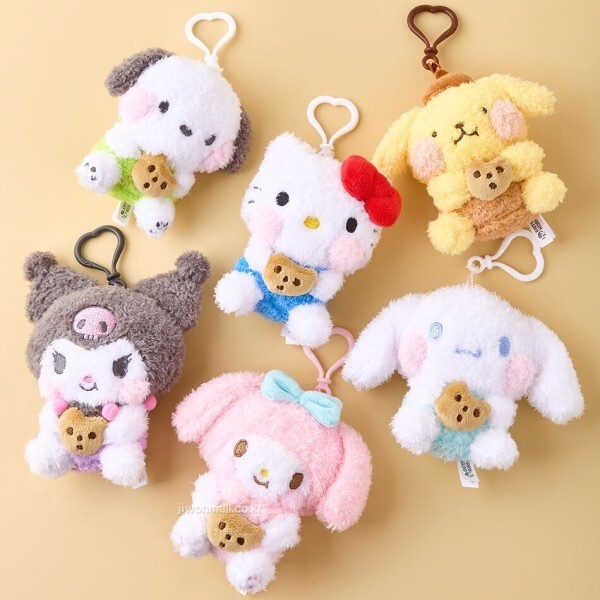 < 🇰🇷預購> 新品發售 三麗鷗咬咬餅乾系列 玩偶吊飾