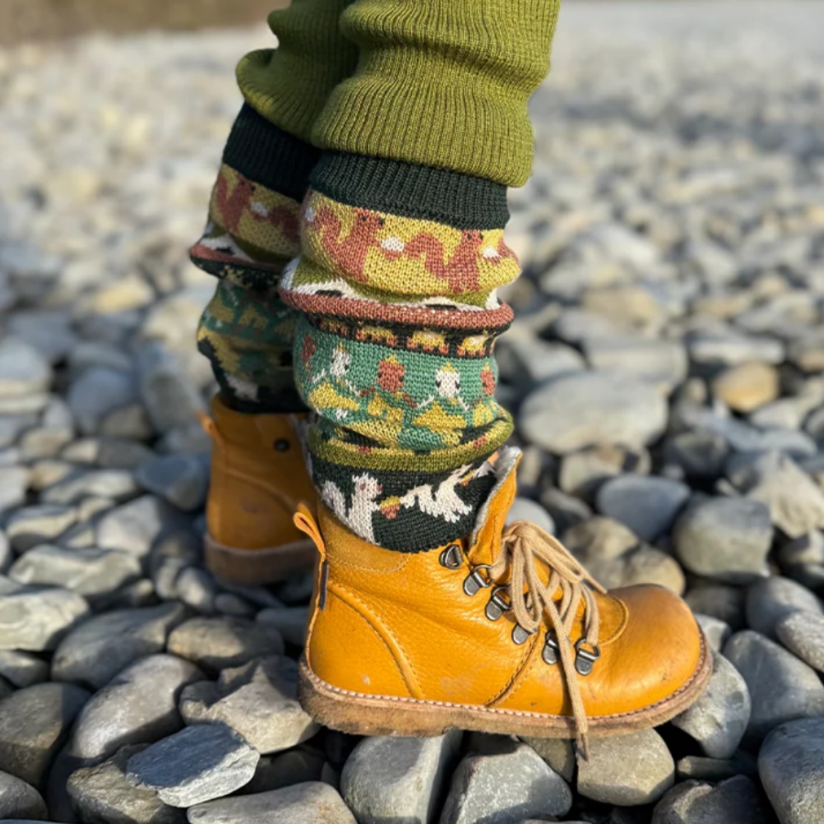 MABLI 叢林冒險襪套 SCOUT CAMP LEG WARMERS - MULTI
