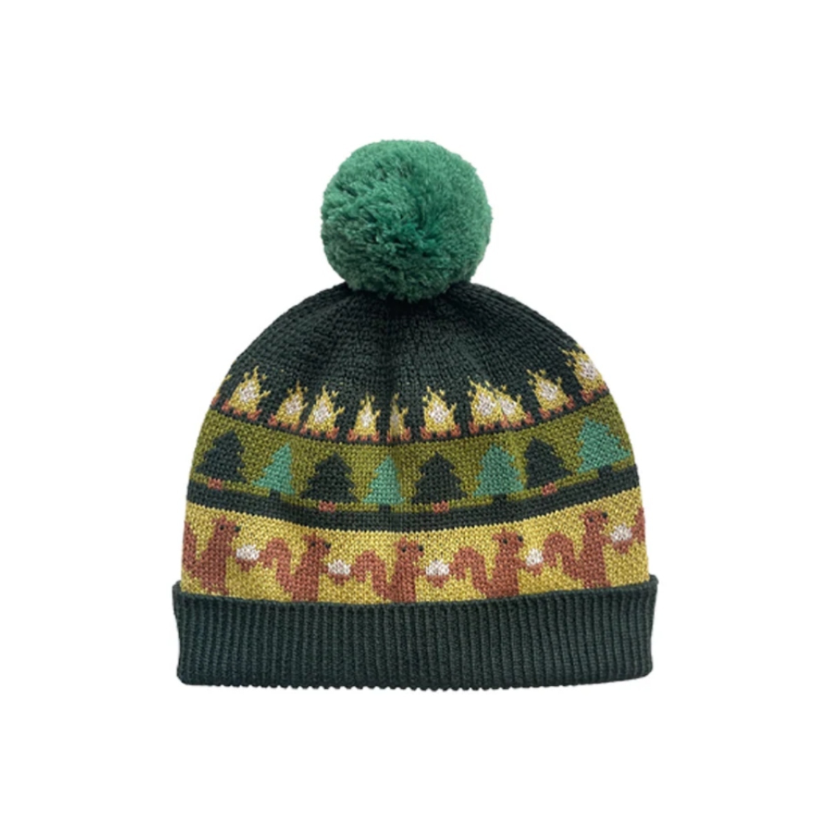 MABLI 北歐童話毛球帽 SCOUT CAMP BEANIE - MULTI