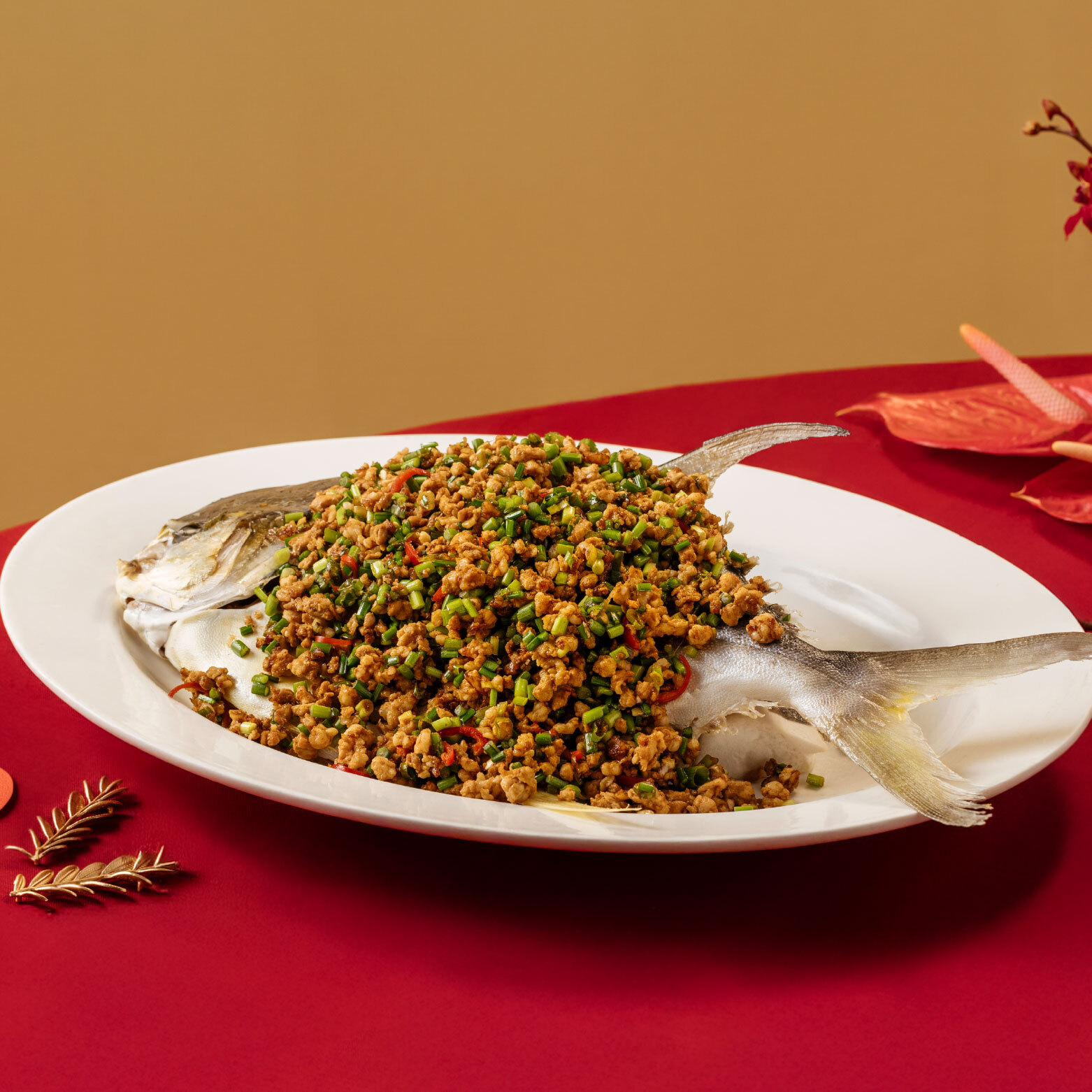 【2026年菜預購】滿福招財金鯧魚