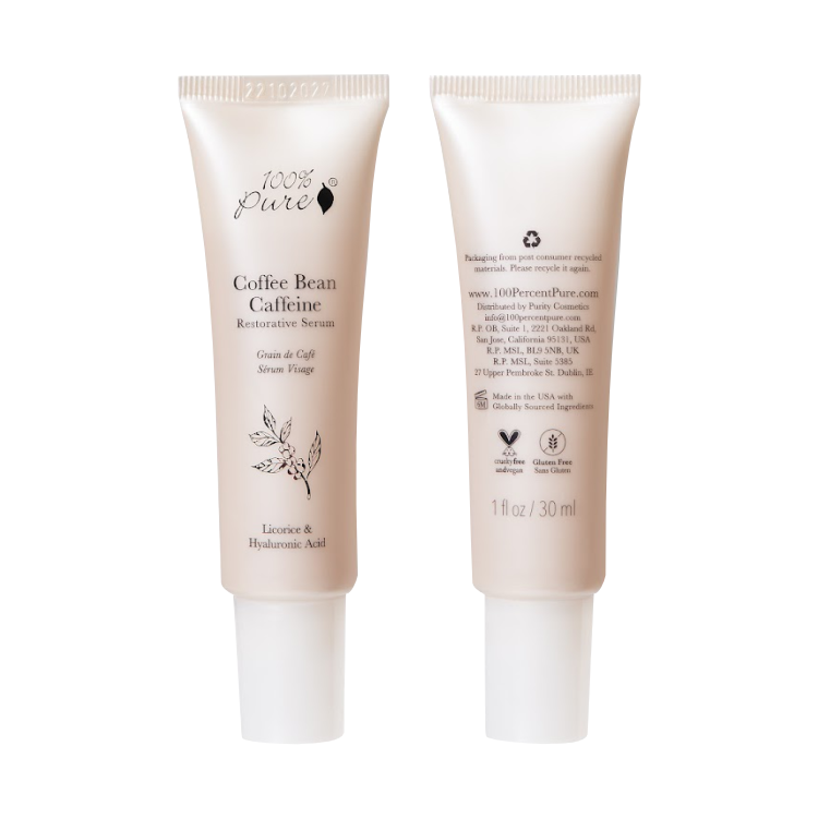 美國100%Pure咖啡豆修復精華液