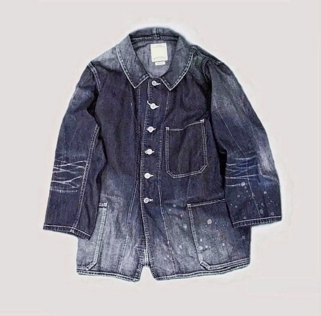 VISVIM SOCIAL SCULPTURE BUCKY COVERALL DRY DENIM - SIZE 3 IN STOCK NOW (現貨發售中)
