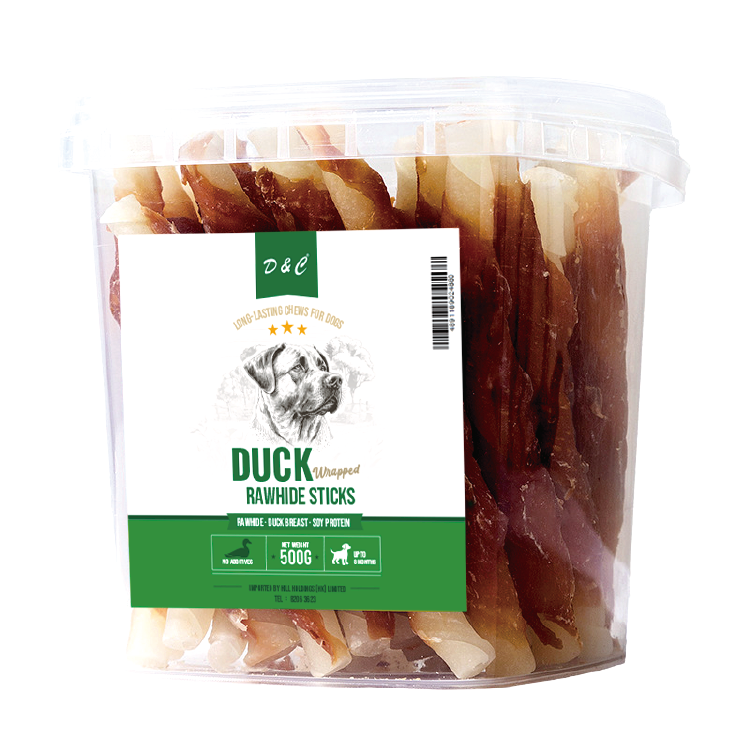 D&C 鴨肉繞牛皮潔齒棒 500g (DC-4883)