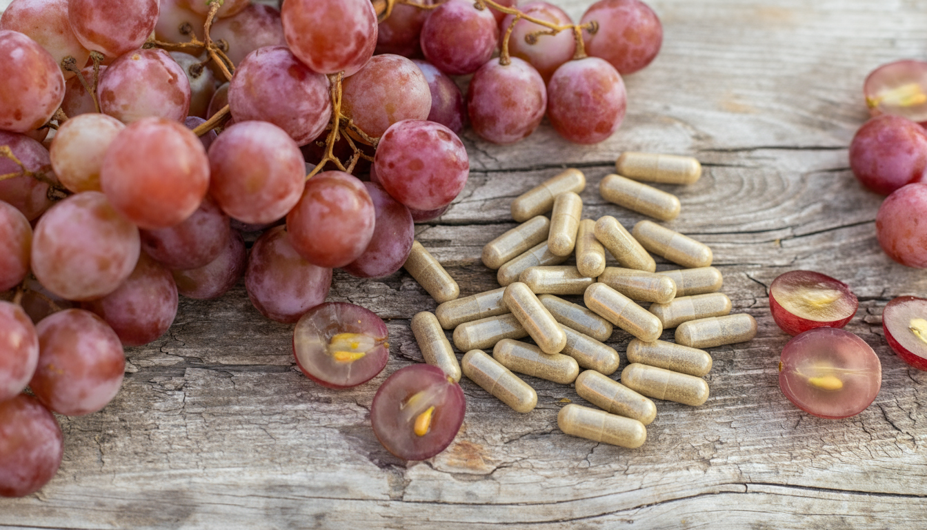 挑選葡萄籽保健食品時，要留意成分市是否天然無添加