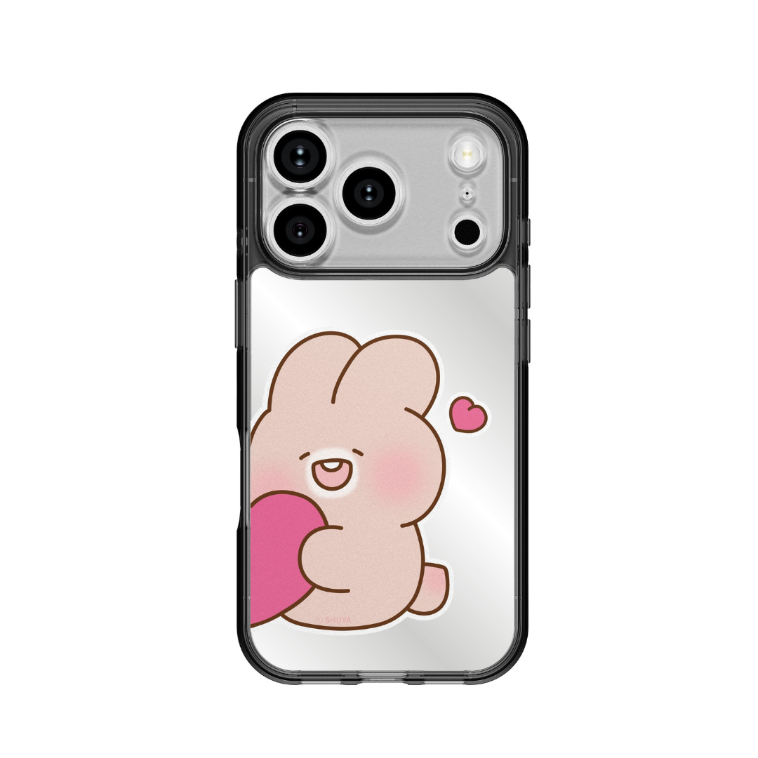 Shuya 手機鏡面背貼膜 / 愛心Toya-VC093