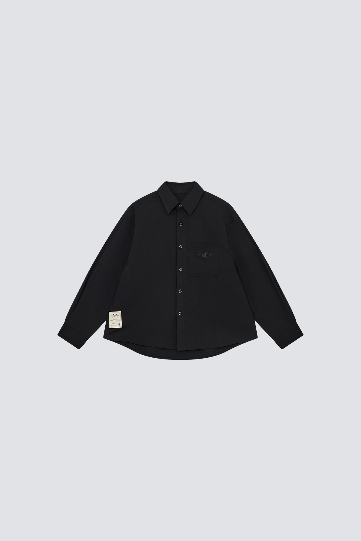 TBI Patch Shirt｜Black｜Hong Kong Original Design