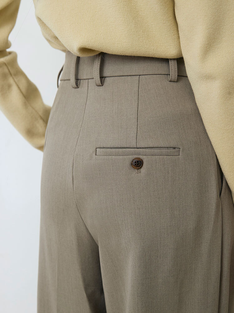 OH ! HER時尚闊腿西裝褲