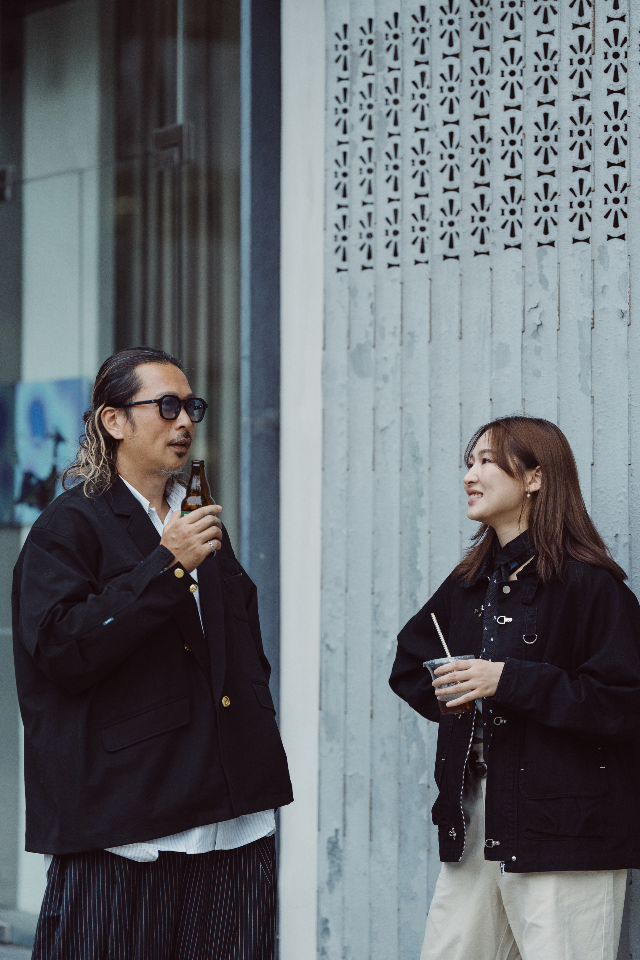 FUMBLE double-breasted suit｜Black｜Hong Kong Original Design