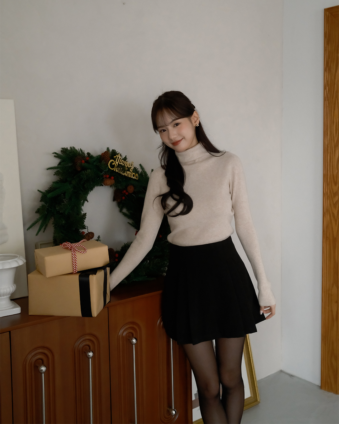 🚀當日出貨 Mood made │Cashmere柔軟親膚高領毛衣( 3 colors)