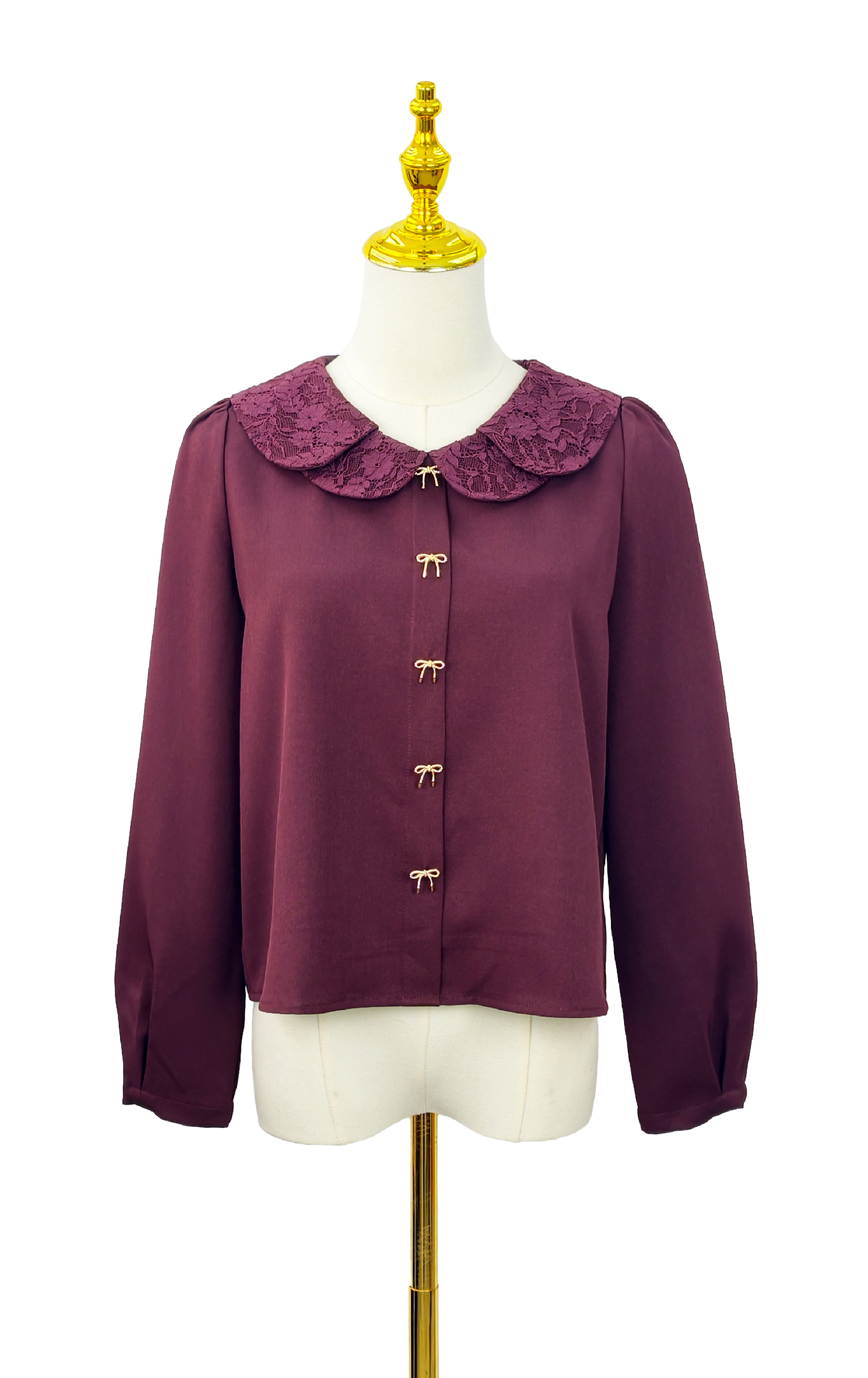 繡花領上衣 SH0294