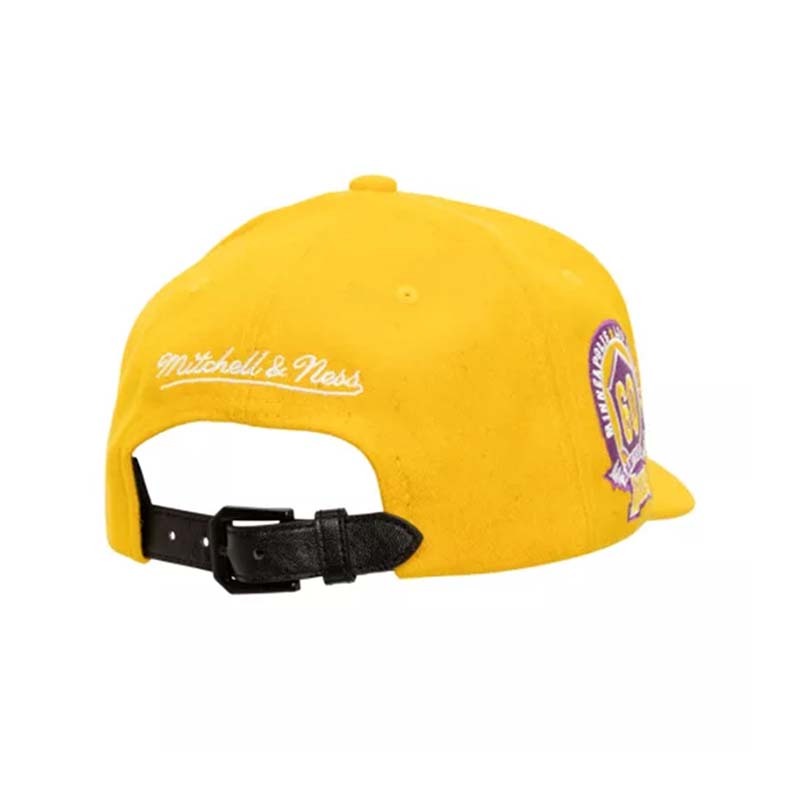 Mitchell & Ness KICKING WOOL PRO STRAPBACK 湖人 帽子 MN25AHA01LAL [台灣現貨]