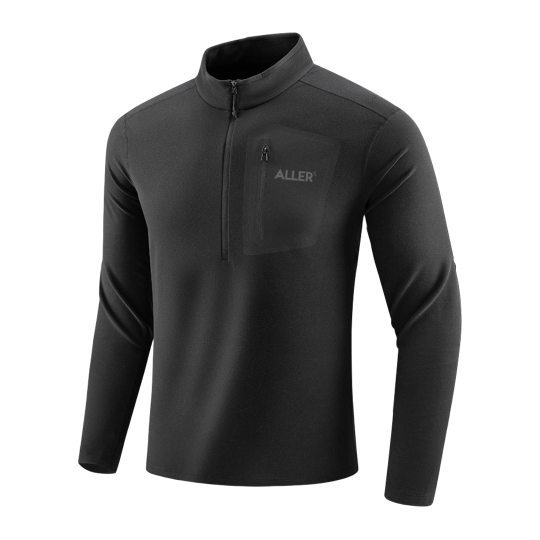 ALLER 升溫拉鍊領保暖上衣 男款 (3色) 01AL2609