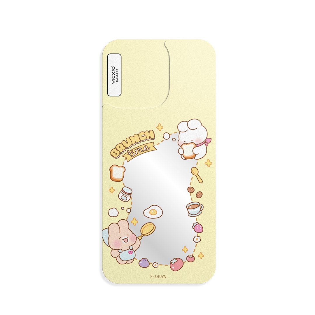 Shuya 手機鏡面背貼膜 / 早午餐時光-VC424