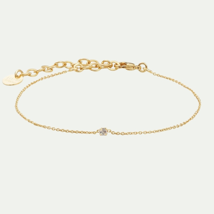 秘密系列-手鍊(24k金含施華洛世奇水晶)