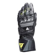 DAINESE DRUID 4 LEATHER GLOVES 全皮 碳纖維 防摔 長手套 黑綠