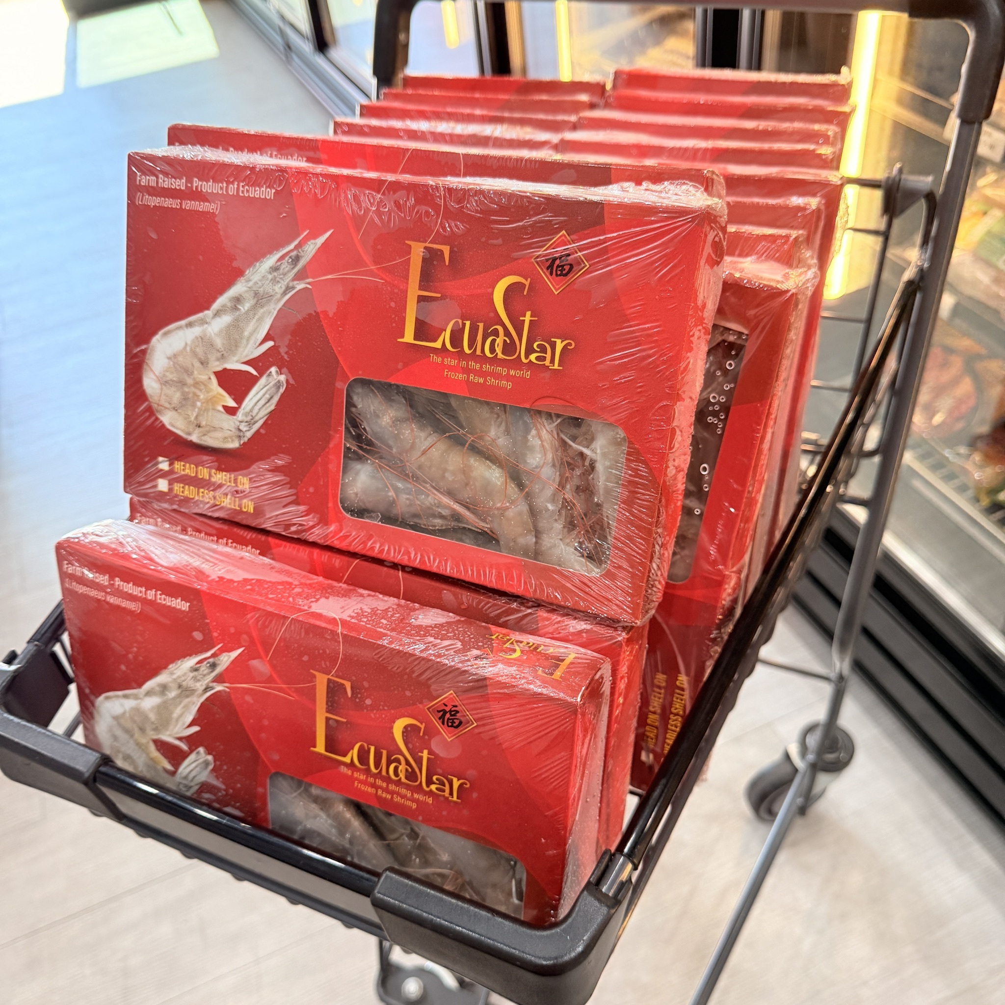 生凍大白蝦 40/50 (淨重700g約30隻)