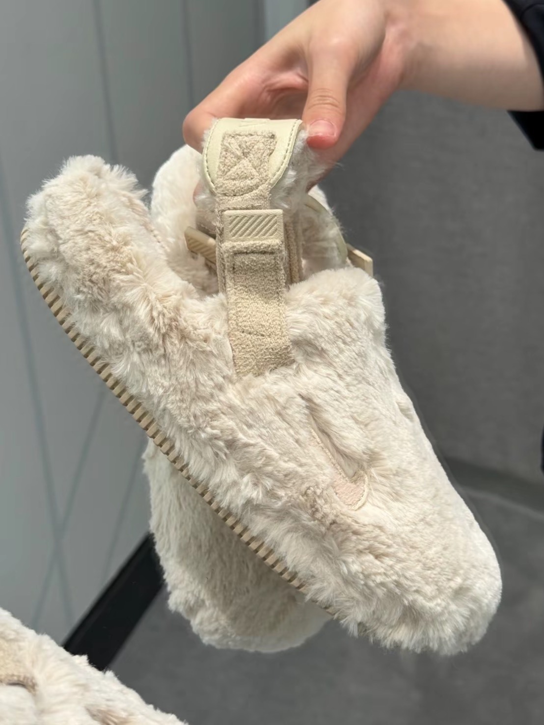 NIKE CALM MULE 絨毛 穆勒鞋