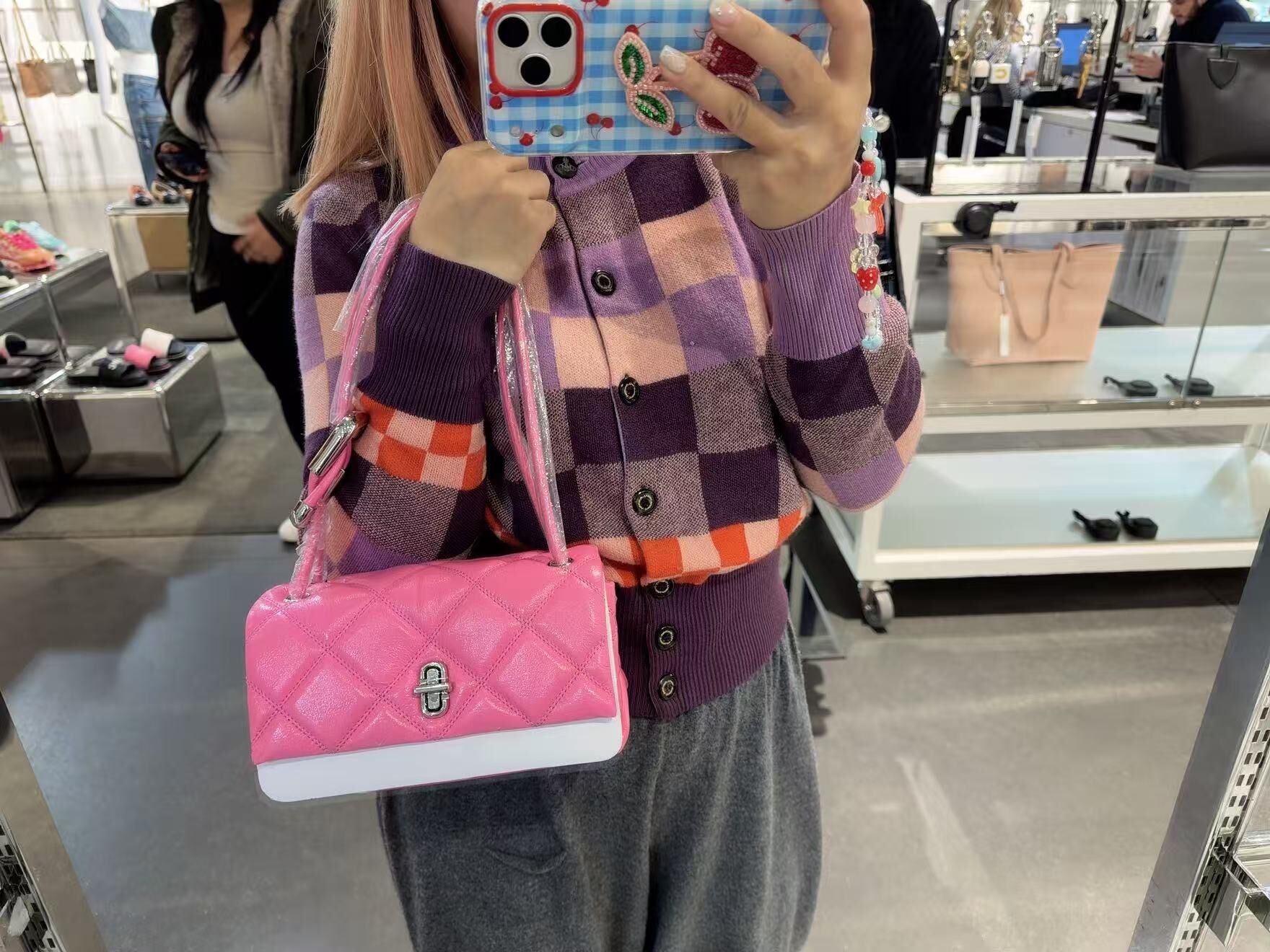 【直播】MARC JACOBS LL1124106 The Quilted Dual 單肩包