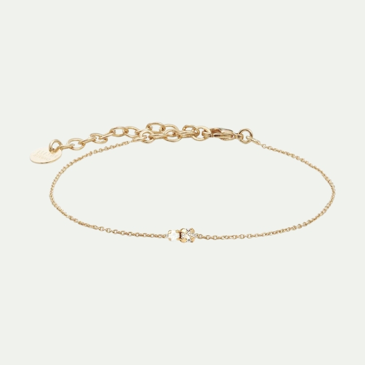 Amants戀人系列-水晶手鍊(24k金含施華洛世奇水晶)