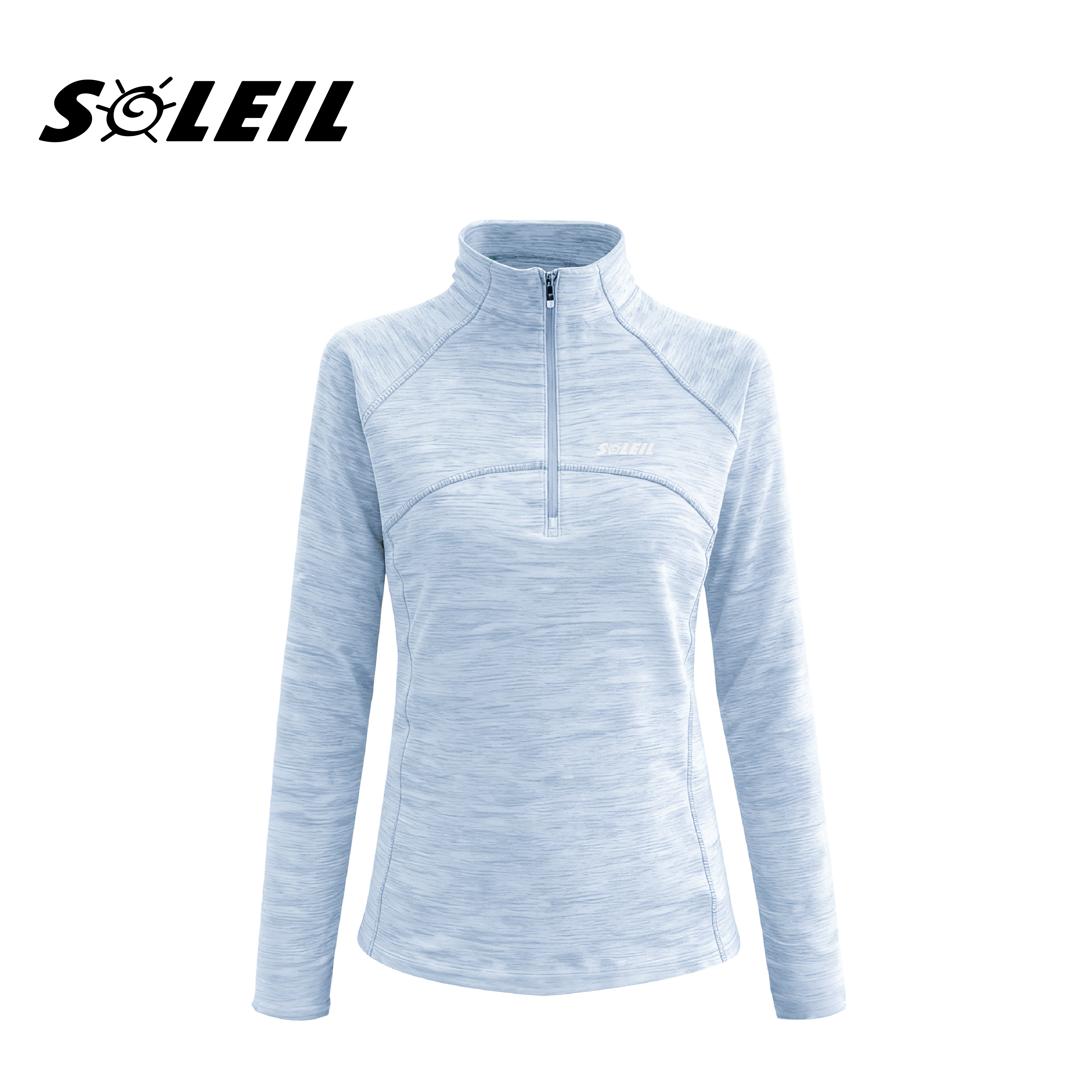 SOLEIL 鎖溫拉鍊立領上衣 女款 (5色) 01SL21006