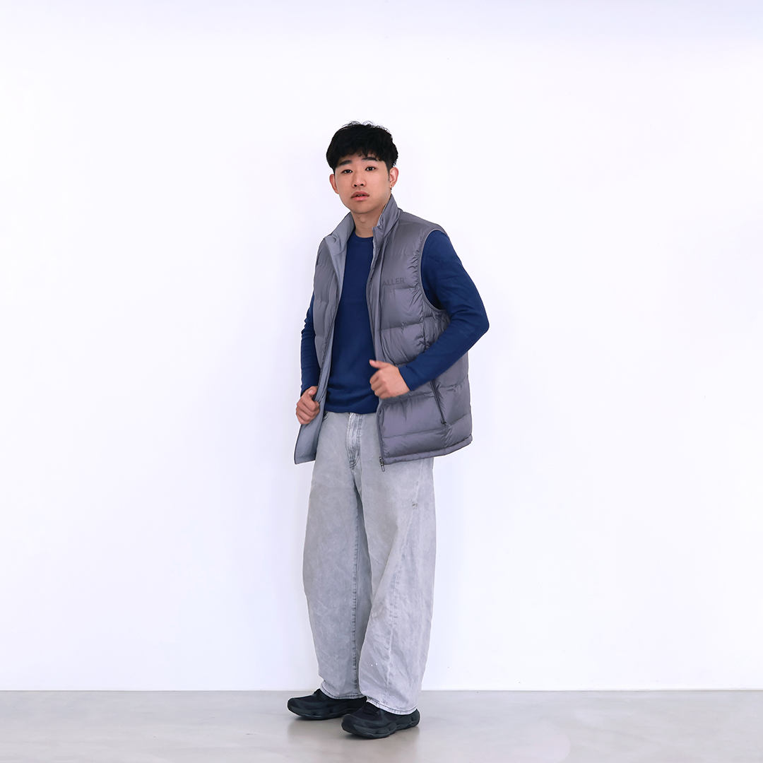 ALLER 雙面穿羽絨背心 男款 (3色) 00AL7555