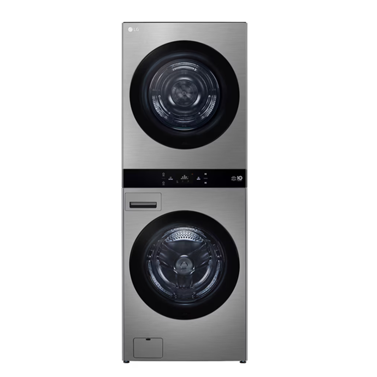 (可議價)LG 樂金 洗22公斤+乾20公斤 WashTower™ AI 智控熱泵除濕洗乾衣機(WD-S2220VM)