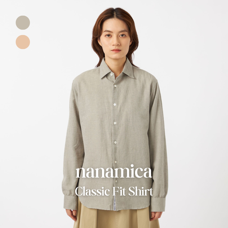 【代購】nanamica Classic Fit Shirt 經典寬版襯衫 – 日系簡約百搭款