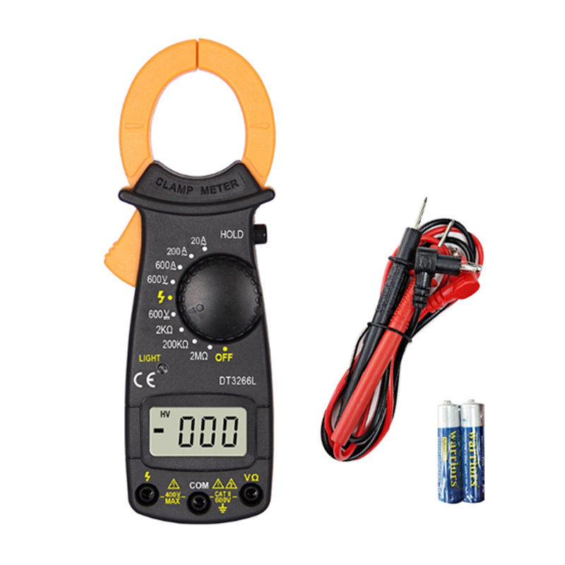 附發票｜DT3266L｜鉗形萬用電流表 鉗形電錶 電流表 測電阻 電壓鉗錶 相同3280-10F