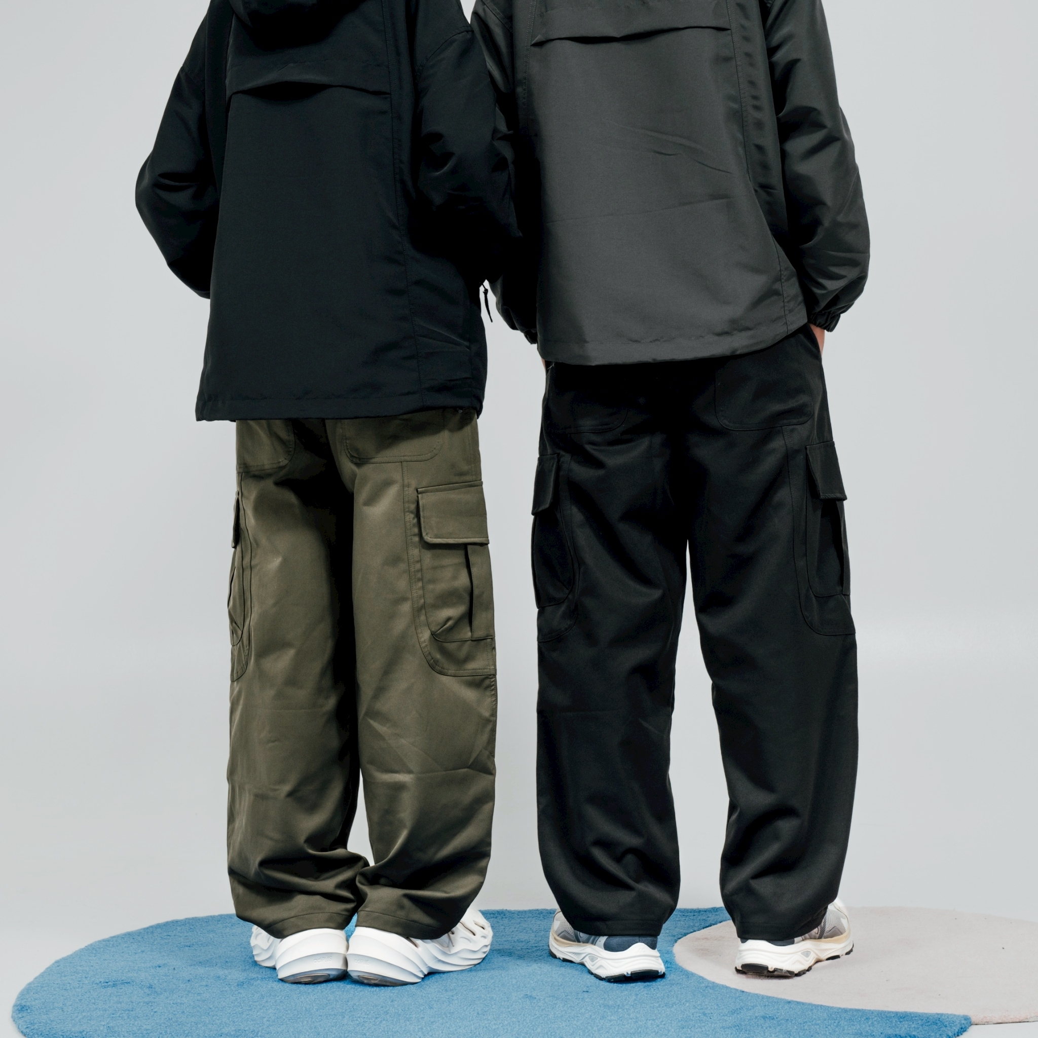 SBG 特殊口袋剪裁寬鬆長褲 SB9235