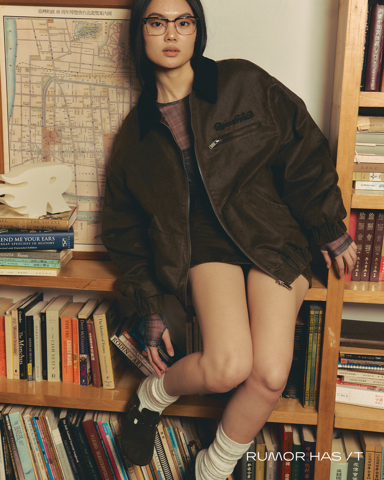 Rust Waxed Reversible Jacket