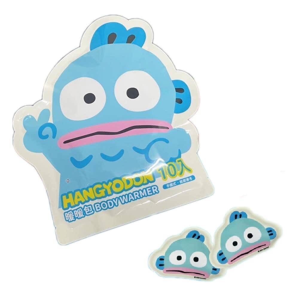 SANRIO 三麗鷗 人魚漢頓 大臉造型暖暖包 (10入/包)