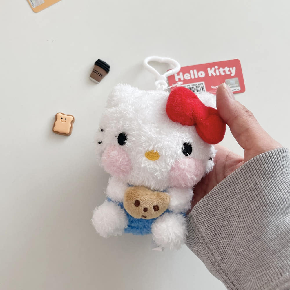 SANRIO 吃餅乾 咬一口 腮紅 嘟嘟臉 吊飾 韓國代購 三麗鷗