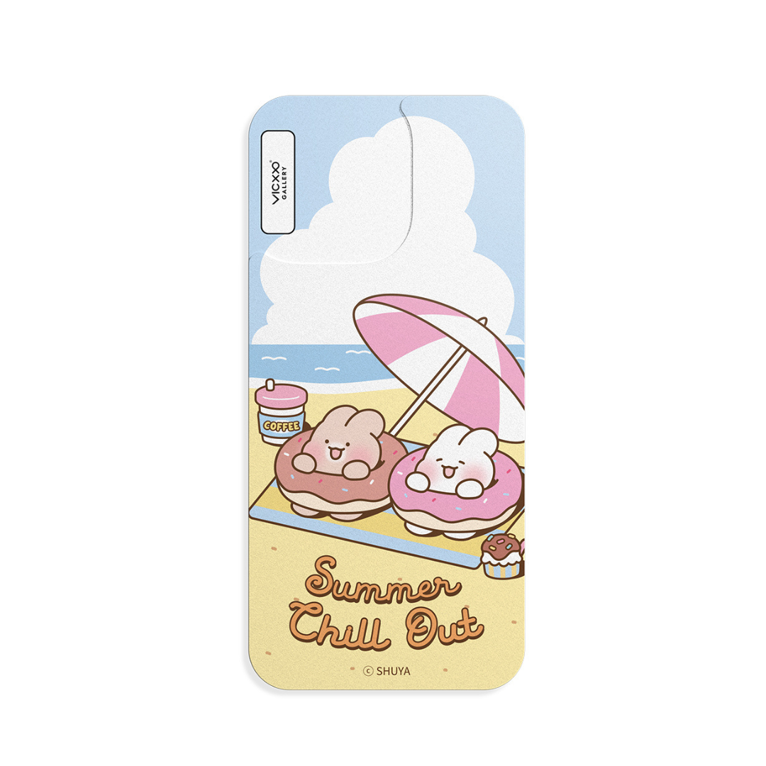 Shuya 手機背貼膜 / 夏日甜甜圈-VC112