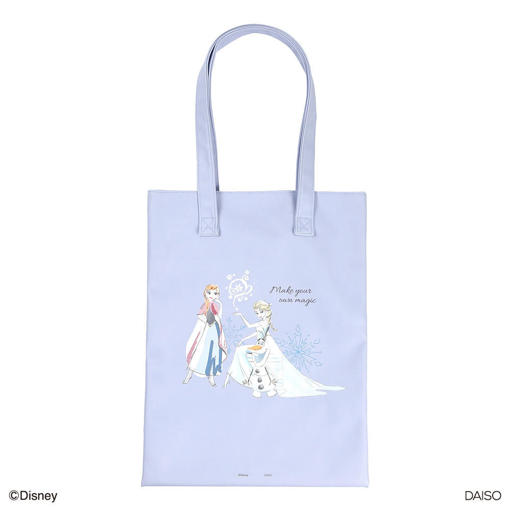 TP 手提袋/冰雪奇緣 紫色 30×39cm