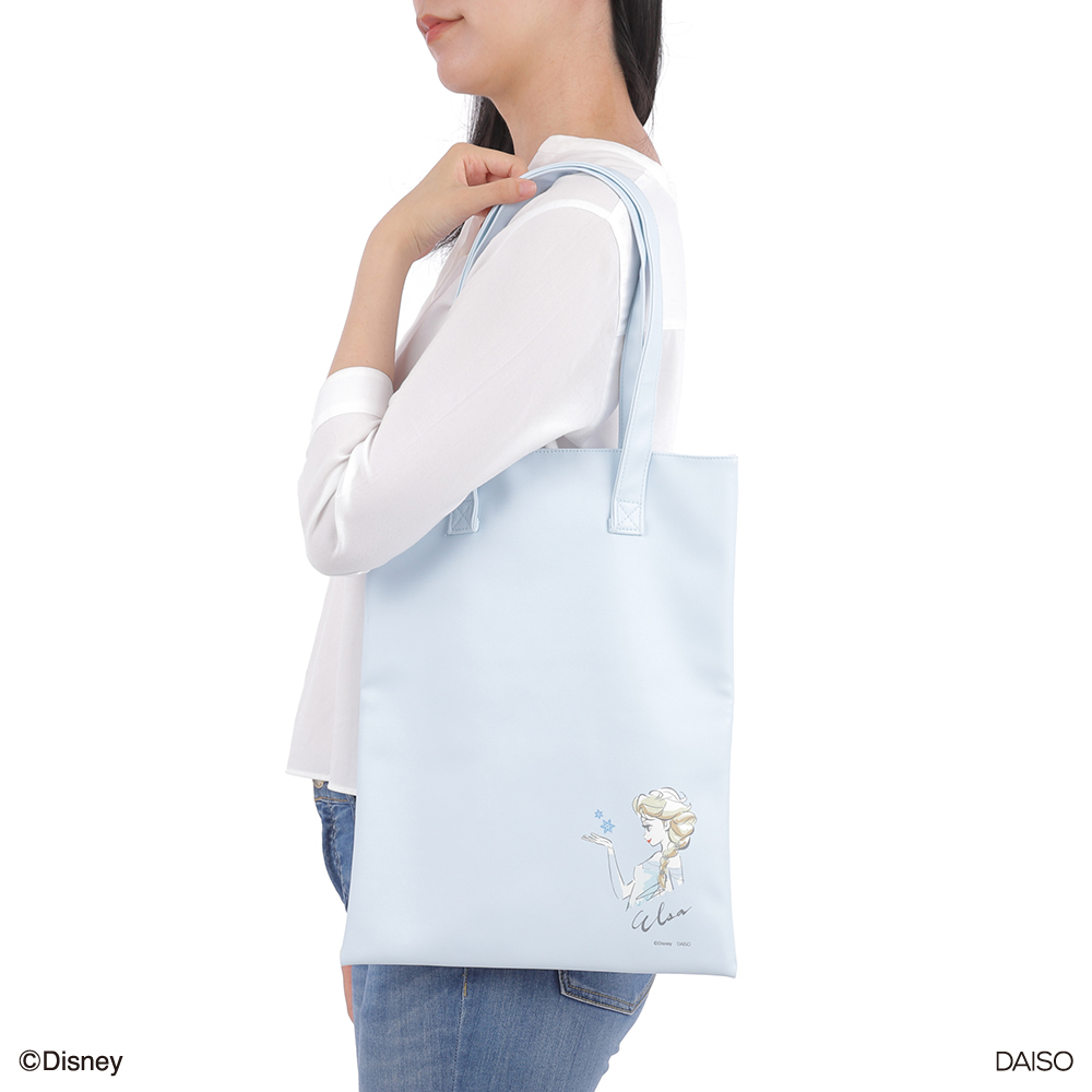 TP 手提袋/冰雪奇緣 藍色 30×39cm