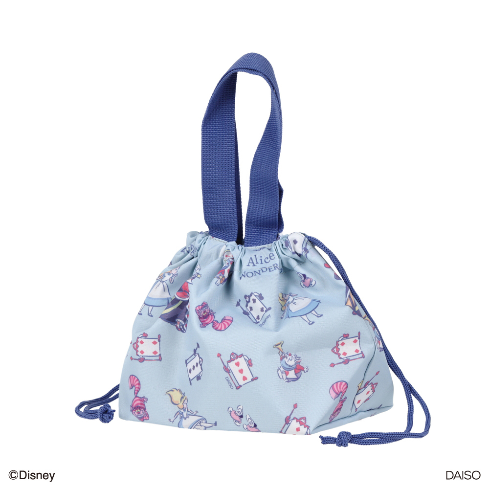 TP 便當袋/愛麗絲夢遊仙境-藍 17×17×12cm