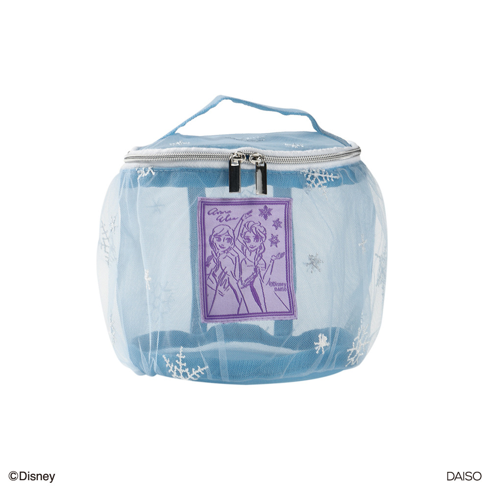 TP 手提收納包/冰雪奇緣 藍色 13×12×13cm