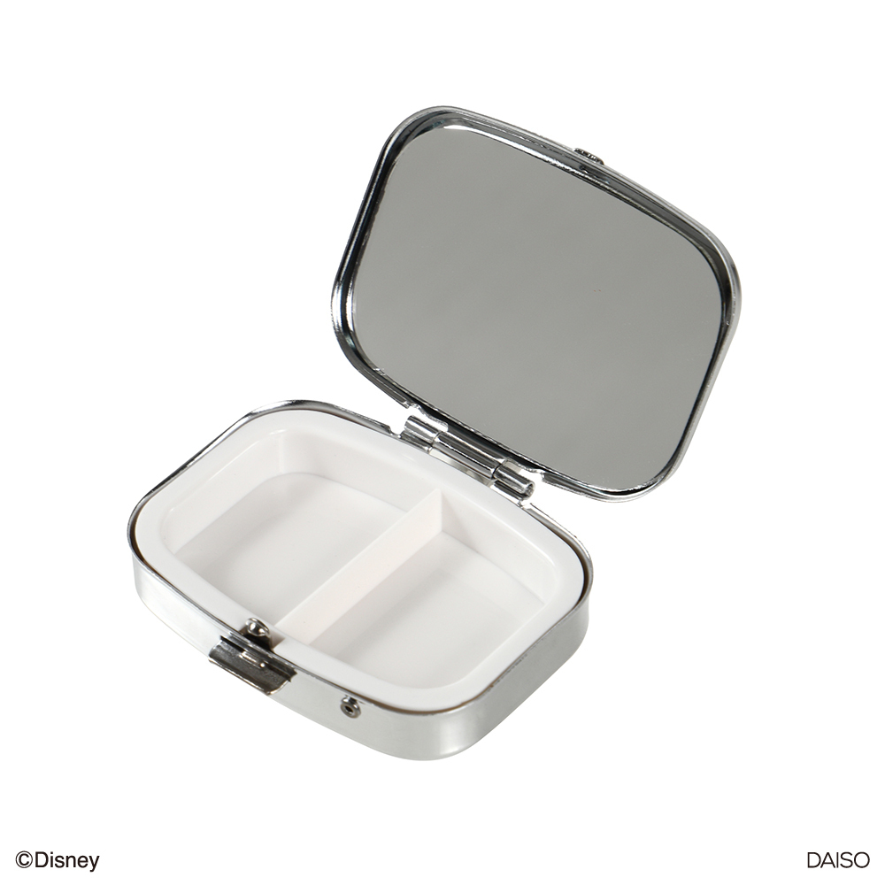 TP 附鏡收納盒/冰雪奇緣-藍 4.5×5.5×1.3cm