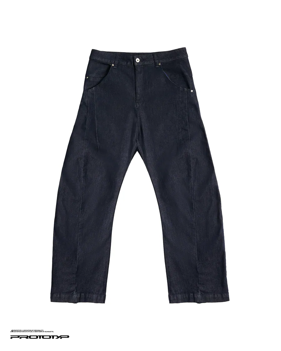 PROTOTYP | PTP-25A-DN-LPT-001 ACCELERATION C-cut Denim Pants